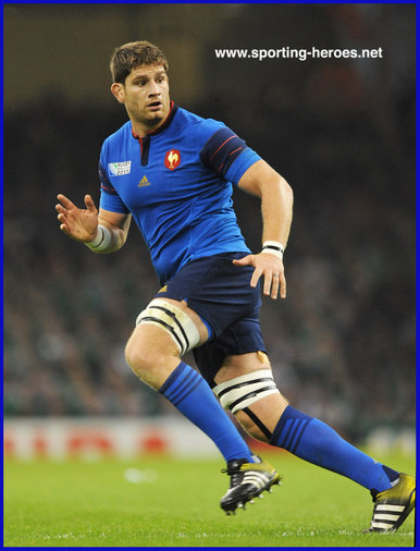 Pascal Pape - France - 2015 Rugby World Cup.