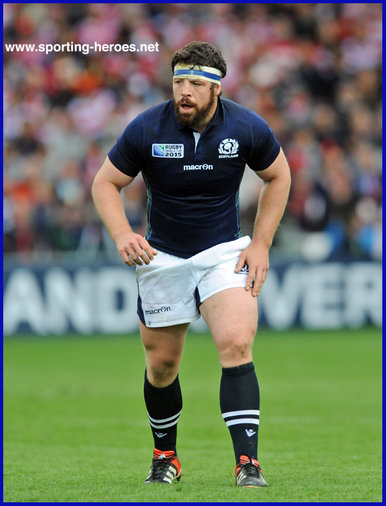 Alasdair Dickinson - Scotland - 2015 Rugby World Cup.