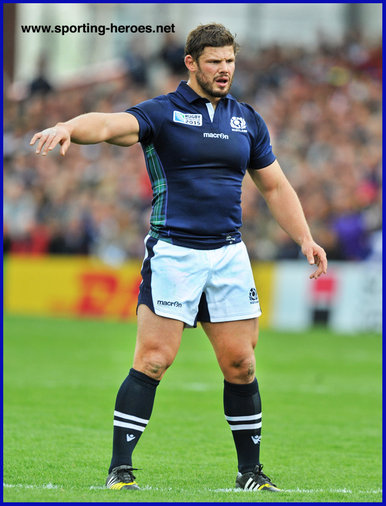 Ross Ford - Scotland - 2015 Rugby World Cup.