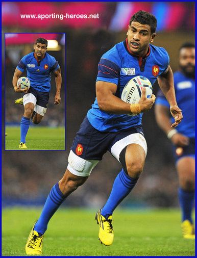 Wesley FOFANA - France - 2015 Rugby World Cup.