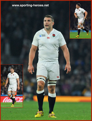 Nick Easter - England - 2015 Rugby World Cup.