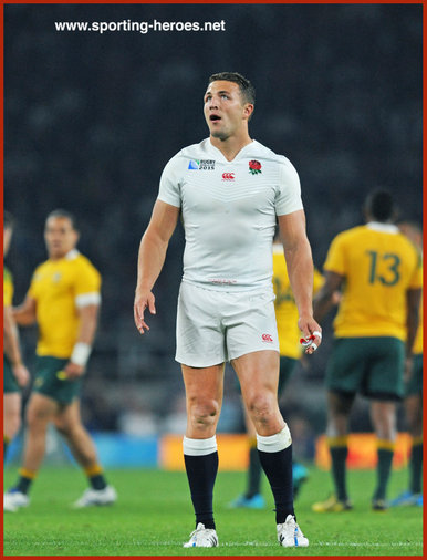 Sam BURGESS - England - 2015 Rugby World Cup.