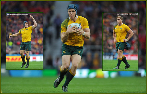 David Pocock - Australia - 2015 Rugby World Cup.