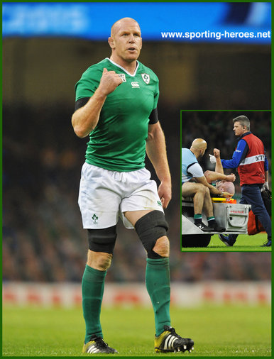 Paul O'Connell - Ireland (Rugby) - 2015 Rugby World Cup.