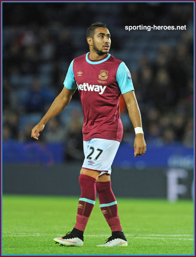 Dimitri Payet - West Ham United - Premiership Appearances