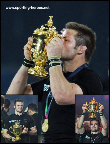 Richie McCaw - New Zealand - 2015 World Cup Final & Semi Final.