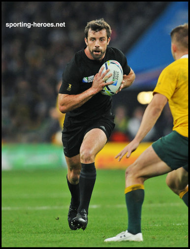 Conrad Smith - New Zealand - 2015 Final & Semi Final Rugby World Cup.