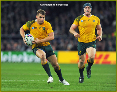 Drew Mitchell - Australia - 2015 Final & Semi Final Rugby World Cup.