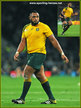 Sekope KEPU - Australia - 2015 Final & Semi Final Rugby World Cup.