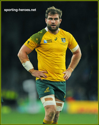 Ben McCalman - Australia - 2015 Final & Semi Final Rugby World Cup.