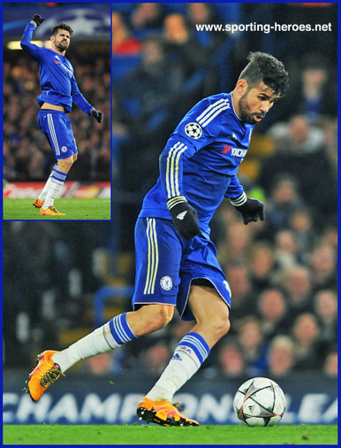Diego COSTA - Chelsea FC - 2015/16 Champions League.