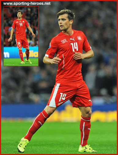 Valentin Stocker - Switzerland - 2016 European Championships qualifying games.