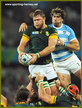 Duane VERMEULEN - South Africa - 2015 World Cup semi final & bronze medal final.