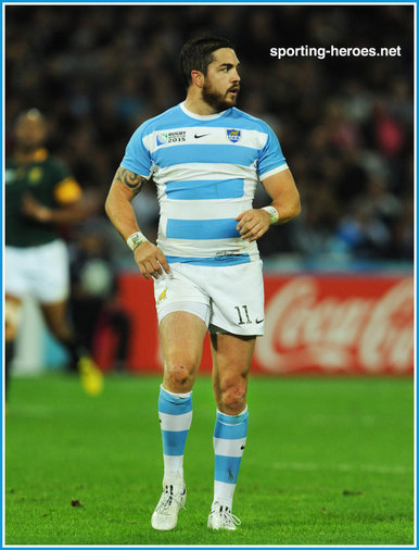 Horacio Agulla - Argentina - 2015 World Cup Rugby bronze medal final.