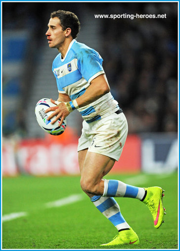 Joaquin TUCULET - Argentina - 2015 Rugby World Cup semi final.