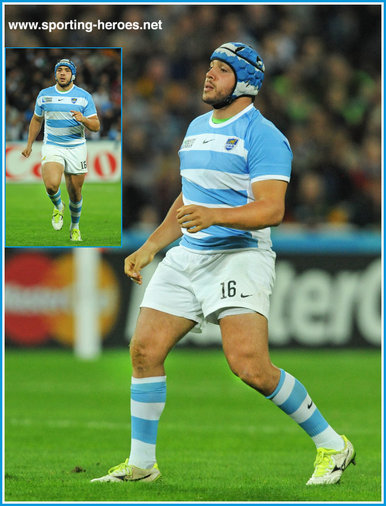 Lucas Noguera PAZ - Argentina - 2015 Rugby World Cup finals.