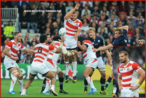 Michael  BROADHURST - Japan - 2015 Rugby World Cup.