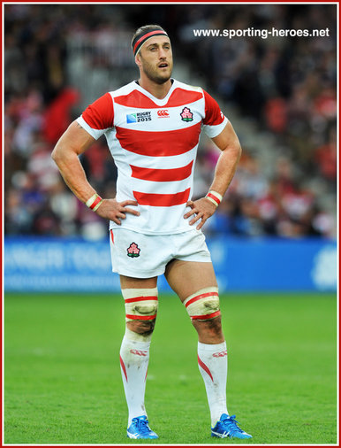 Justin IVES - Japan - 2015 Rugby World Cup.