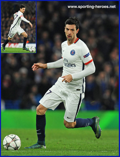 Javier Pastore - Paris Saint-Germain - 2015-16 Champions League K.O. games.