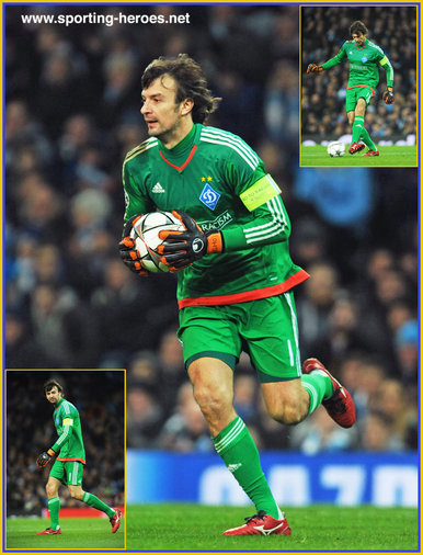 Oleksandr Shovkovskyi - Dynamo Kiev - 2015-16 Champions League.