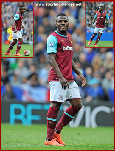 Emmanuel EMENIKE - West Ham United - Premiership Appearances