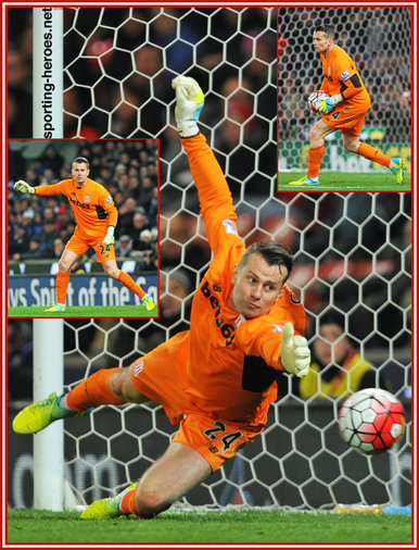 Shay Given - Stoke City FC - League appearances.