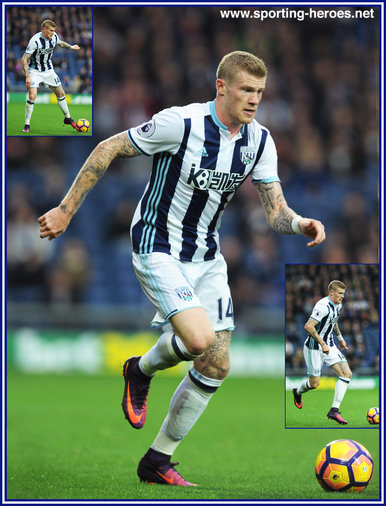 James McCLEAN - West Bromwich Albion - Premiership Appearances