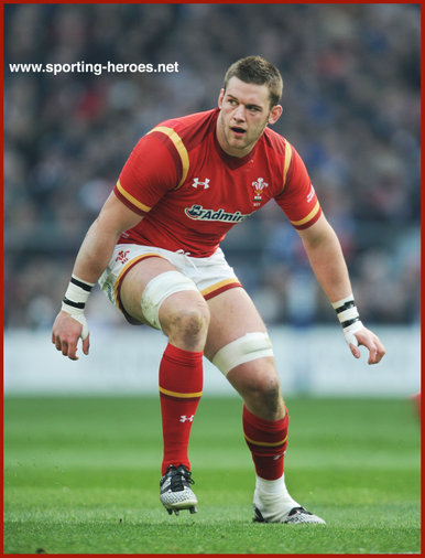 Dan LYDIATE - Wales - International Rugby Union Caps 2015 -