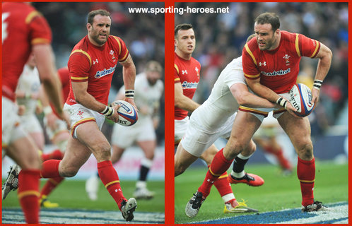 Jamie Roberts - Wales - International Rugby Union Caps 2016-2017