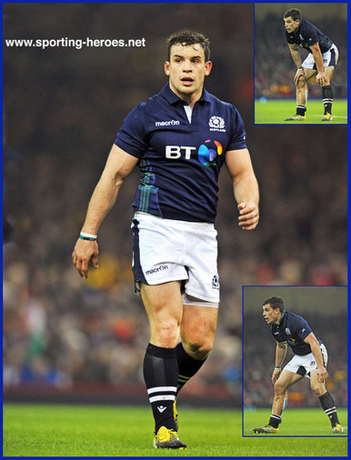 John HARDIE - Scotland - International rugby union caps.