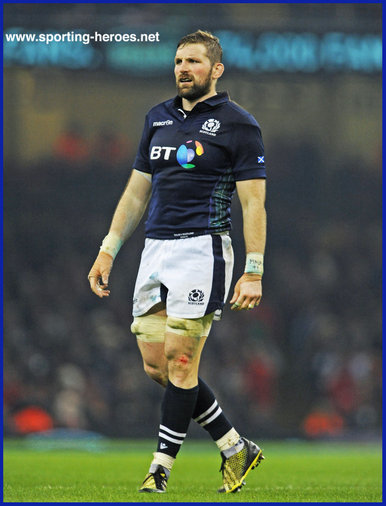 John Barclay - Scotland - International Rugby Union Caps. 2015-2019