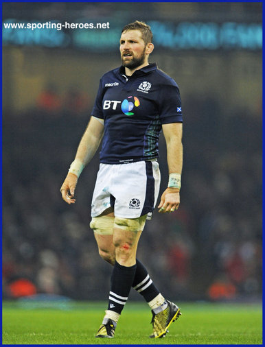 John Barclay - Scotland - International Rugby Union Caps. 2015-2019