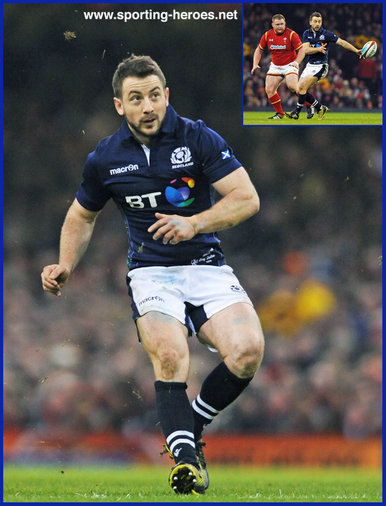 Greig LAIDLAW - Scotland - International Rugby Union Caps. 2016 - 2019