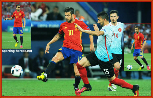 Cesc Fabregas - Spain - EURO 2016.