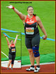 Christina SCHWANITZ - Germany - 2016 European Championship shot put title & Olympic finalist.