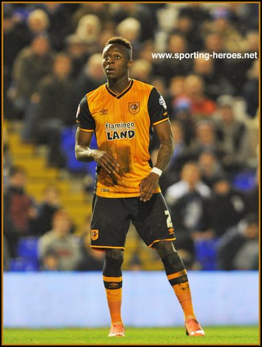 Moses ODUBAJO - Hull City FC - League Appearances