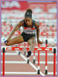 Kendra HARRISON - U.S.A. - World record for 100 metres hurldles of 12.20 seconds.