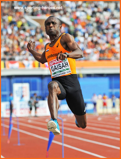 Ignisious Gaisah - Ghana - Long jump bronze medal at 2016 European Championships.