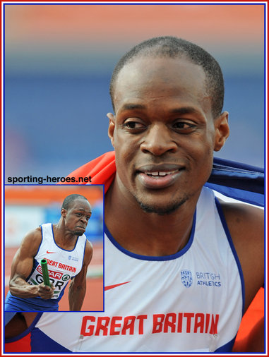 James  DASAOLU - Great Britain & N.I. - Gold medal in 4x100m at 2016 European Championships.