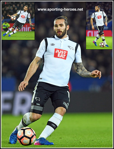 Bradley Johnson - Derby County - League Appearances