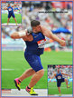 Joseph KOVACS - Croatia  - Shot put silver medal at 2016 Rio Olympic Games.