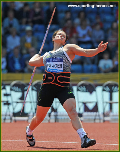 Sunette VILJOEN - South Africa - Silver medal at 2016 Rio Olympic Games.