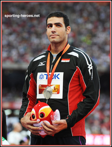 Ihab EL SAYED - Egypt - Javelin silver medal at 2015 World Championships.