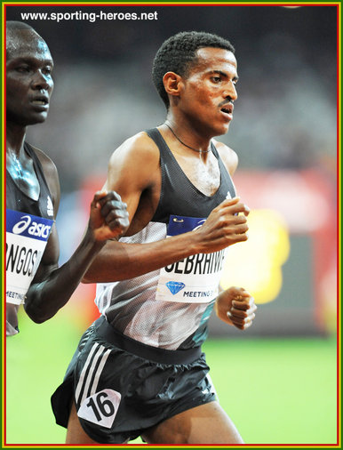 Hagos GEBRHIWET - Ethiopia - 2016 Olympic bronze in men's 5000m.