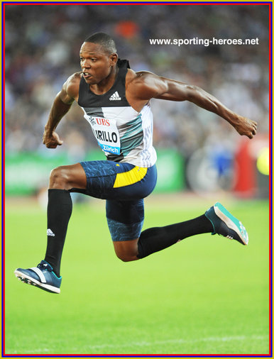 Jhon MURILLO - Colombia - 5th in triple jump at 2016 Rio Olympic Games.