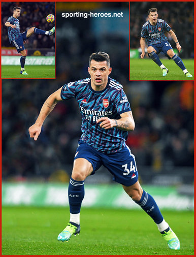 Granit XHAKA - Arsenal FC - Premier League Appearances