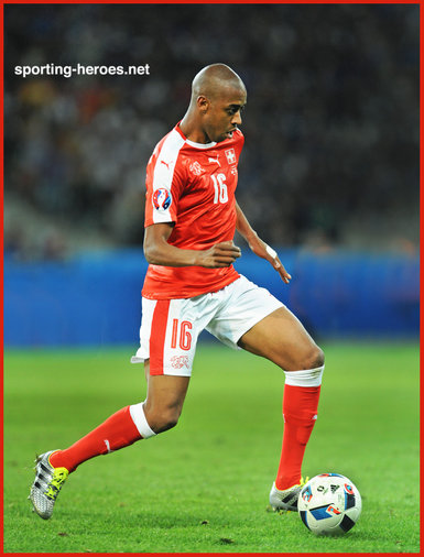 Gelson Fernandes - Switzerland - 2016 European Football Finals. Euro 2016.
