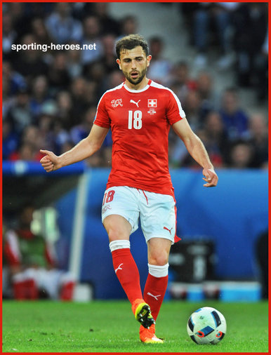 Admir MEHMEDI - Switzerland - 2016 European Football Finals. Euro 2016.