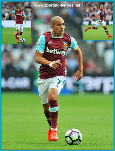Sofiane Feghouli - West Ham United - Premier League Appearances