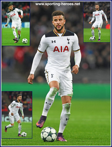 Kyle Walker - Tottenham Hotspur - 2016/17 Champions League.